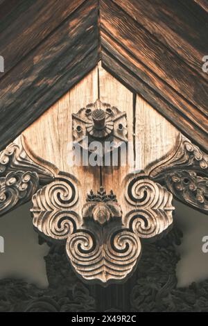 Tenryu-JI-Tempel, Kaiserliches Gesandtstor, Kyoto Japan Stockfoto