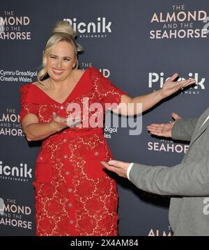 Rebell Wilson bei der britischen Filmpremiere „The Almond and the Seahorse“, Vue West End, Leicester Square, am Dienstag, den 30. April 2024 in London, England, Großbritannien. CAP/CAN ©CAN/Capital Pictures Stockfoto