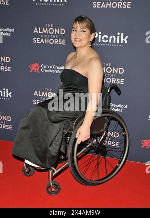 Ruth Madeley bei der britischen Filmpremiere „The Almond and the Seahorse“, Vue West End, Leicester Square, am Dienstag, den 30. April 2024 in London, England, Großbritannien. CAP/CAN ©CAN/Capital Pictures Stockfoto