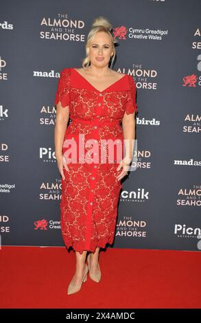 Rebell Wilson bei der britischen Filmpremiere „The Almond and the Seahorse“, Vue West End, Leicester Square, am Dienstag, den 30. April 2024 in London, England, Großbritannien. CAP/CAN ©CAN/Capital Pictures Stockfoto