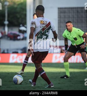 Cariacica, Espirito Santo, Brasilien. Mai 2024. CARIACICA (es), 01.05.2027-CHAMPIONSHIP/MATCH/FOOTBOL/es- der Spieler Lima, während des Spiels zwischen Sampaio Correa (MA) x Fluminense (RJ), gültig für die dritte Phase der Copa do Brasil, die im Kleber-Stadion Andrade in der Stadt Cariacica ausgetragen wird, diesen Mittwoch, 01. (Kreditbild: © Mayra Ferreira Dos Santos/TheNEWS2 via ZUMA Press Wire) NUR REDAKTIONELLE VERWENDUNG! Nicht für kommerzielle ZWECKE! Stockfoto