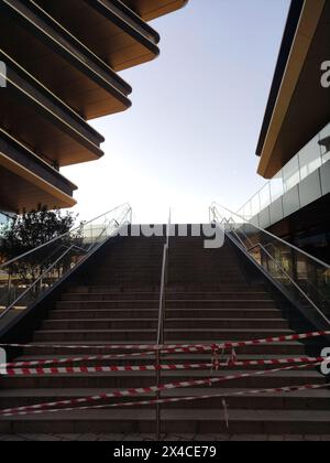 Prag, Tschechische republik - 2. Mai 2024: Treppenbezirk Prag 1, Neustadt Stockfoto