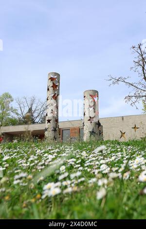 SCHENGEN, Lussemburgo, Luxemburg, MUSEO EUROPEO, MUSEE EUROPEEN, Veduta, Ansicht Stockfoto