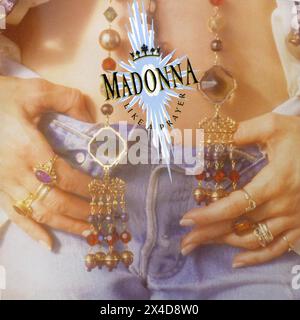 MADONNA - WIE Ein GEBET - Vintage-Vinyl-Cover Stockfoto