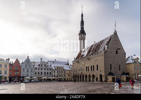 Rathaus in Tallinn, Tallinn, Estland Stockfoto