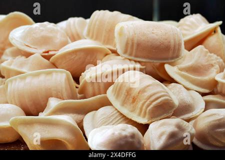 Traditionelle portugiesische Süßigkeit, genannt Ovos Moles de Aveiro, portugal Stockfoto