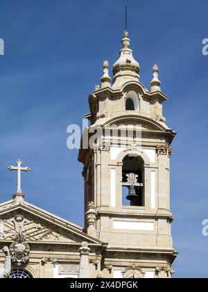 Heiligtum von Bom Jesus do Monte, einem portugiesischen katholischen Schrein auf Tenos. Stockfoto