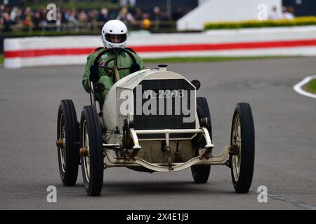 Ben Collings, Mercedes 120 PS, SF Edge Trophy, für Edwardian-Autos und Aero-Motoren-Specials im Geiste der frühen Brooklands-Rennen vor 1923, Stockfoto