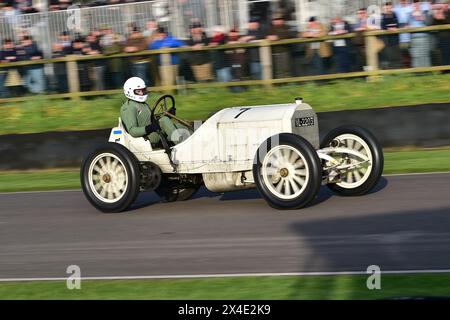 Ben Collings, Mercedes 120 PS, SF Edge Trophy, für Edwardian-Autos und Aero-Motoren-Specials im Geiste der frühen Brooklands-Rennen vor 1923, Stockfoto