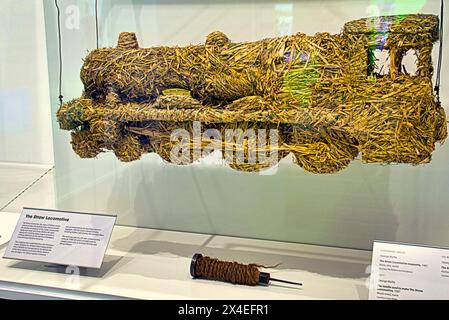 Greenock, Glasgow, Schottland, Großbritannien. 2. Mai 2024 das Wyllieum, der Künstler george wylie hat ein neues Museum ist seinen Werken gewidmet. Credit Gerard Ferry /Alamy Live News Stockfoto