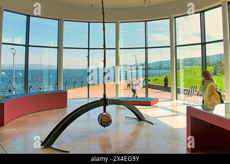 Greenock, Glasgow, Schottland, Großbritannien. 2. Mai 2024 das Wyllieum, der Künstler george wylie hat ein neues Museum ist seinen Werken gewidmet. Credit Gerard Ferry /Alamy Live News Stockfoto