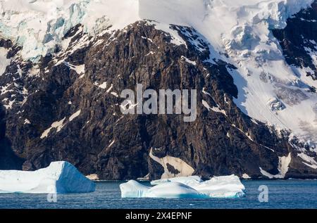 Kap Valentine, Elefanteninsel, Südshetlandinseln, Antarktische Halbinsel, Antarktis Stockfoto