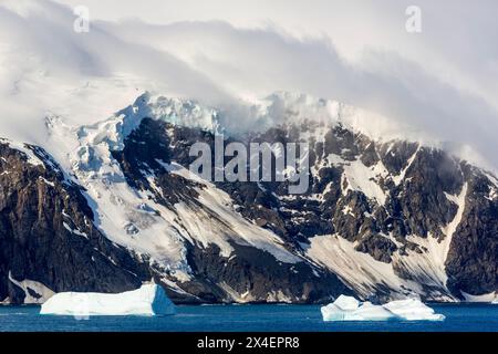 Cape, Valentine, Elefanteninsel, South Shetland Islands, Antarktische Halbinsel, Antarktis Stockfoto