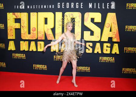 2. Mai 2024, Sydney, Australien: ANYA TAYLOR-JOY besucht die australische Premiere von Furiosa: A Mad Max Saga im State Theatre. (Kreditbild: © Christopher Khoury/Australian Press Agency via ZUMA Press Wire) NUR REDAKTIONELLE VERWENDUNG! Nicht für kommerzielle ZWECKE! Stockfoto