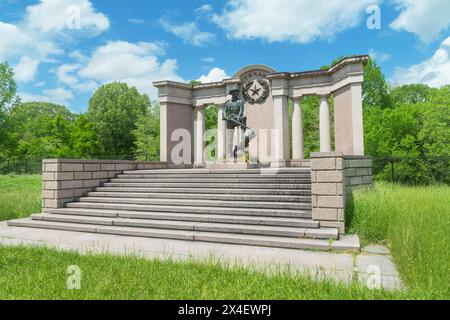 Texas Memorial Vicksburg National Military Park, Mississippi. Der Bildhauer war Herring Coe, Lundgren und Maurer waren die Architekten. Stockfoto