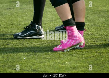 Brooklyn, New York. Saisonauftakt für die Profi-Fußballmannschaft der Damen. (Nur Für Redaktionelle Zwecke) Stockfoto