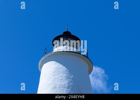 USA, North Carolina, Ocracoke Island. Ocracoke Lighthouse Stockfoto