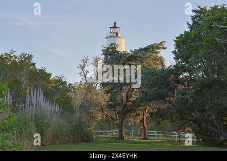 USA, North Carolina, Ocracoke Island. Ocracoke Lighthouse Stockfoto