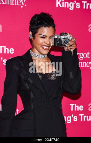 New York, USA. Mai 2024. Teyana Taylor geht auf dem roten Teppich auf der King's Trust Global Gala, die am 2. Mai 2024 in der Cipriani South Street in New York, NY, stattfand. (Foto: Anthony Behar/SIPA USA) Credit: SIPA USA/Alamy Live News Stockfoto