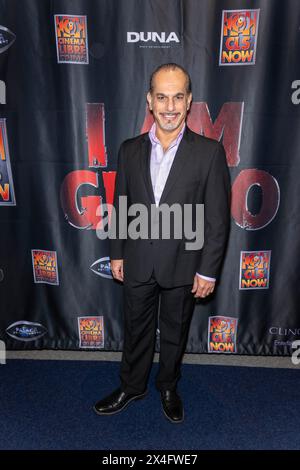 Los Angeles, USA. Mai 2024. Schauspieler sagte, Faraj besucht die Premiere von „I am Gitmo“ in Los Angeles und den Start von CLSNOW. TV im Writers Guild Theater, Los Angeles, CA, 2. Mai 2024 Credit: Eugene Powers/Alamy Live News Stockfoto