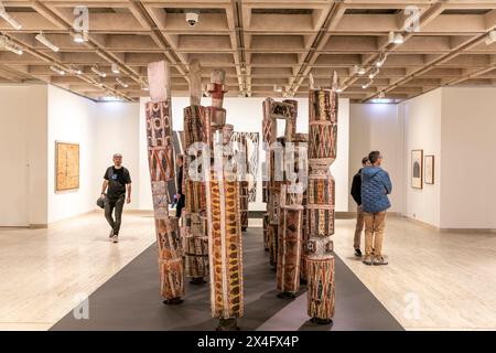 Kunstwerke in der Art Gallery of New South Wales, The Domain, Sydney, NSW, Australien Stockfoto