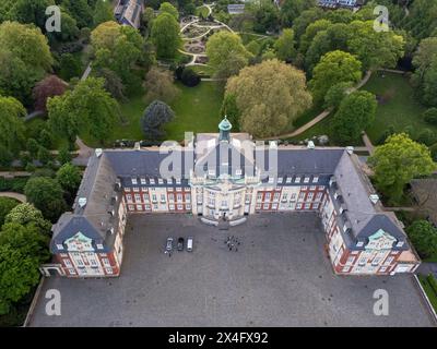 Luftaufnahme der Universität Münster - Deutschland Stockfoto