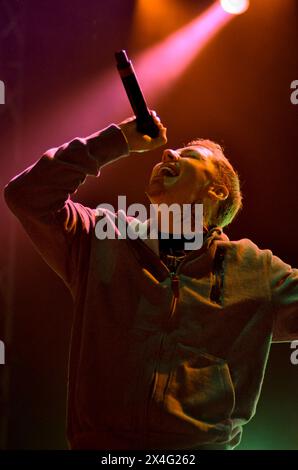 Professor Green, V2012, Hylands Park, Chelmsford, Essex, Großbritannien - 18. August 2012 Stockfoto