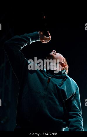 Professor Green, V2012, Hylands Park, Chelmsford, Essex, Großbritannien - 18. August 2012 Stockfoto