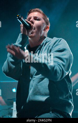 Professor Green, V2012, Hylands Park, Chelmsford, Essex, Großbritannien - 18. August 2012 Stockfoto