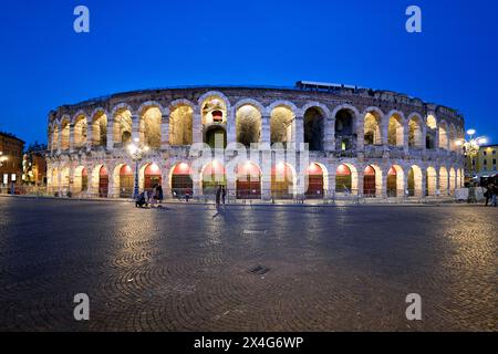 Verona Veneto Italien. Verona Arena - Römisches Amphitheater Stockfoto