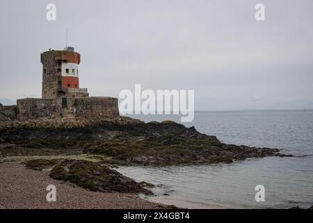 Die napoleonische Festung von Archirondel auf der Insel Jersey, Kanalinseln Stockfoto