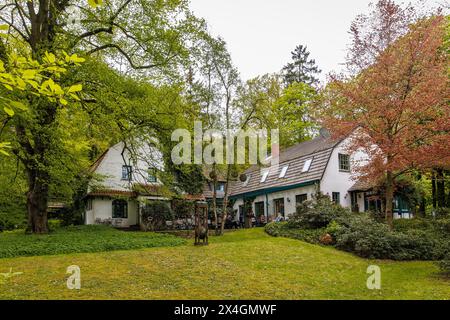 Hotel Buchenhof in Worpswede, Niedersachsen, Deutschland. Hotel Buchenhof in Worpswede, Niedersachsen, Deutschland. Stockfoto