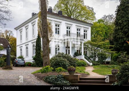 Die Galerie Cohrs-Zirus, Worpswede, Niedersachsen, Deutschland. Galerie Cohrs-Zirus, Worpswede, Niedersachsen, Deutschland. Stockfoto