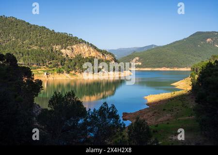 Tranco Reservoir - El Tranco de Beas-, Naturpark der Sierras de Cazorla, Segura und Las Villas, Provinz Jaén, Andalusien, Spanien Stockfoto
