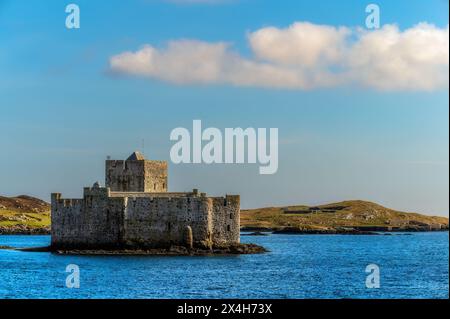 Kisimul Castle, Castlebay, Isle of Barra, Schottland Stockfoto