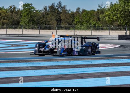 17 CRISTOVAO Miguel (PRT), OLTRAMARE Cédric (SWI), ESPIRITO SANTO Manuel (PRT), Cool Racing, Ligier JS P320 - Nissan, Aktion während der 2. Runde der europäischen Le Mans Serie 2024 auf dem Circuit Paul Ricard vom 3. Bis 5. Mai 2024 in Le Castellet, Frankreich - Foto Marc de Mattia / DPPI Stockfoto