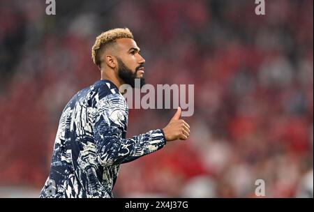 Eric Maxim Choupo-Moting FC Bayern München FCB (13) Geste, Geste, Allianz Arena, München, Bayern, Deutschland Stockfoto