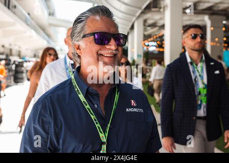 Miami, USA. Mai 2024. Michael Andretti (USA). 03.05.2024. Formel-1-Weltmeisterschaft, Rd 6, Miami Grand Prix, Miami, Florida, USA, Sprint-Qualifikationstag. Das Foto sollte lauten: XPB/Alamy Live News. Stockfoto