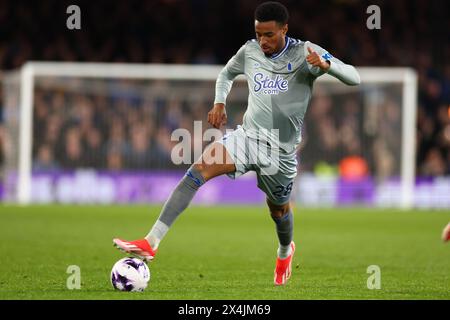 Kenilworth Road, Luton, Bedfordshire, Großbritannien. Mai 2024. Premier League Football, Luton Town gegen Everton; Youssef Chermiti von Everton Credit: Action Plus Sports/Alamy Live News Stockfoto