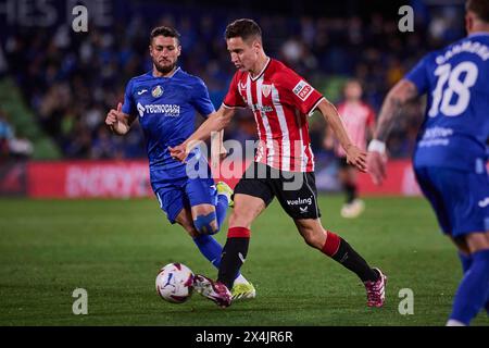 Getafe, Spanien. Mai 2024. Spanien La Liga Fußballspiel Getafe gegen Athletic Club im Coliseum Stadium in Getafe, Madrid, 03. Mai 2024 900/Cordon PRESS Credit: CORDON PRESS/Alamy Live News Stockfoto