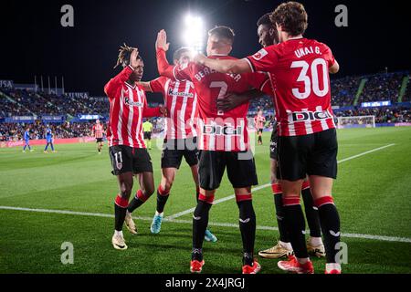 Getafe, Spanien. Mai 2024. Spanien La Liga Fußballspiel Getafe gegen Athletic Club im Coliseum Stadium in Getafe, Madrid, 03. Mai 2024 900/Cordon PRESS Credit: CORDON PRESS/Alamy Live News Stockfoto