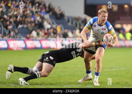 Leeds, Großbritannien. Mai 2024. AMT Headingley Rugby Stadium, Leeds, West Yorkshire, 3. Mai 2024. Betfred Super League Leeds Rhinos gegen London Broncos Lachie Miller von Leeds Rhinos Credit: Touchlinepics/Alamy Live News Stockfoto