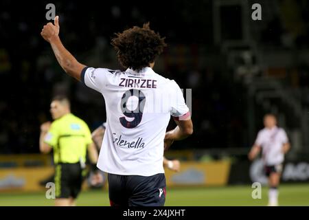 Turin, Italien. Mai 2024. Joshua Zirkzee (Bologna FC) während des Spiels Torino FC gegen Bologna FC, italienische Fußball Serie A in Turin, Italien, 03. Mai 2024 Credit: Independent Photo Agency/Alamy Live News Stockfoto