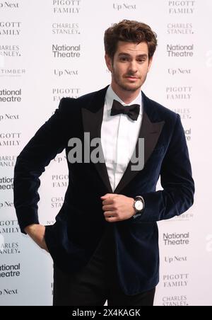 London, Großbritannien. Mai 2024. Andrew Garfield nimmt an der National Theatre 'Up Next' Gala in London Teil. Quelle: SOPA Images Limited/Alamy Live News Stockfoto