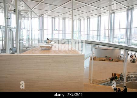 Naala Badu, The Sydney Modern erweitert die Größe der Art Gallery of New South Wales in Sydney und wurde 2022 von Kazuyo Sejima + Ryue Nishizawa entworfen Stockfoto