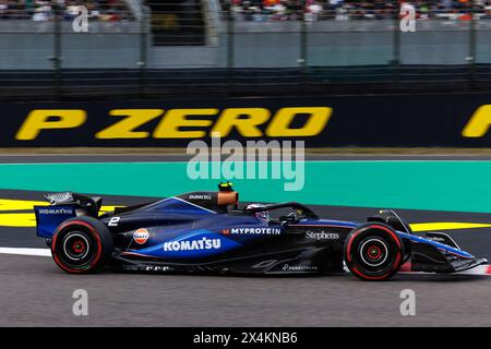 Suzuka Circuit, 6. April 2024: Logan Sargeant von Williams beim Formel-1-Grand-Prix von Japan 2024. Stockfoto