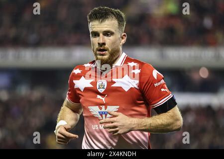 Barnsley, Großbritannien. Mai 2024. Nicky Cadden of Barnsley während der Sky Bet League 1 Promotion Play-offs Halbfinale First Leg Match Barnsley vs Bolton Wanderers in Oakwell, Barnsley, Vereinigtes Königreich, 3. Mai 2024 (Foto: Mark Cosgrove/News Images) in Barnsley, Vereinigtes Königreich am 3. Mai 2024. (Foto: Mark Cosgrove/News Images/SIPA USA) Credit: SIPA USA/Alamy Live News Stockfoto