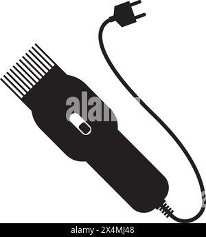 Elektrische Clipper Vektor-Symbol Illustration Vorlage Design Stock Vektor