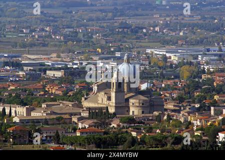 Basilica di Santa Maria degli Angeli in Assisi, Umbrien, Italien Stockfoto