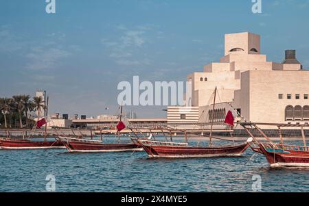 Doha, Katar - 20. Dezember 2023: Museum für islamische Kunst in Doha, Katar Stockfoto